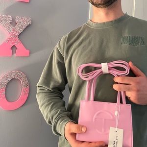 Small Bubblegum Pink Telfar